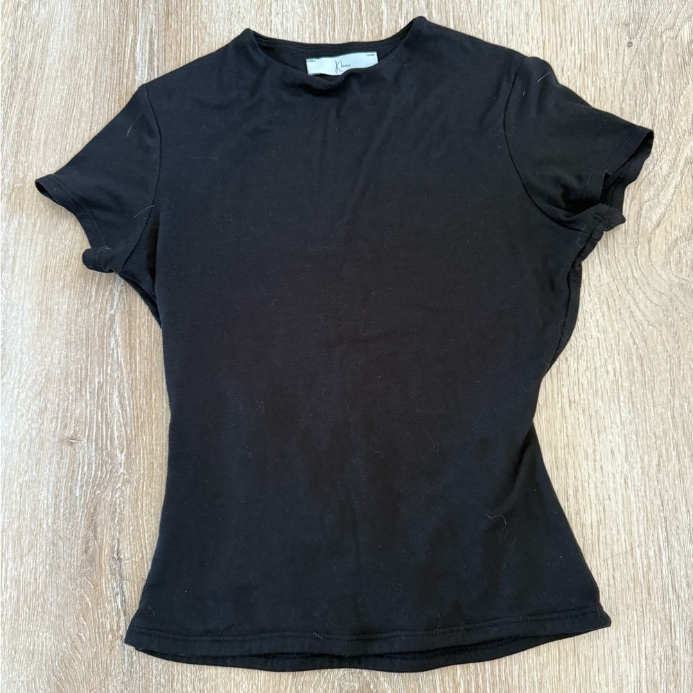 Black Slimming Tee